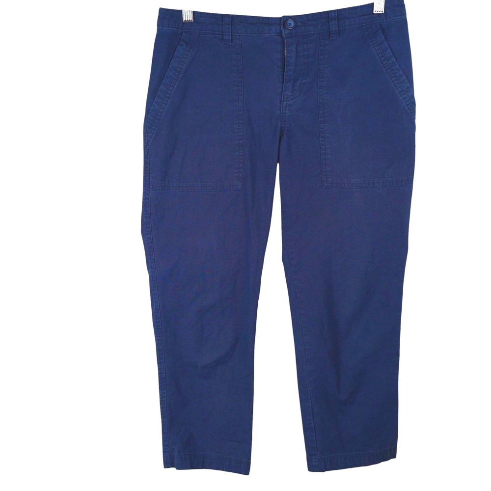 Patagonia Utility Cargo Crop Pants Womens 2 S‎ Organic Cotton Gorpcore Hiking